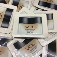 ราคา (ขั้นต่ำ10ซองคละได้ มีเก็บเงินปลายทาง)VDL Supreme cream foundation spf35pa++ No.02 (1 ml.) (1815910508)