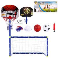 ราคา METOYS 3IN1 แป้นบาสเด็ก ประตูฟุตบอล แถม ลูกบาส ลูกบอล ลูกดอก ที่สูบลม LT-10A30 (6359833261)