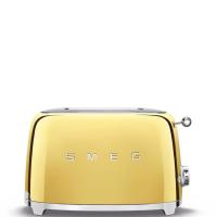 ราคา (Smeg) เครื่องปิ้งขนมปัง รุ่น TSF01GOEU สีทอง (19834049426)