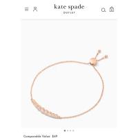 ราคา ของใหม่ Kate Spade กำไลแท้100% อปกครบ (18293895590)