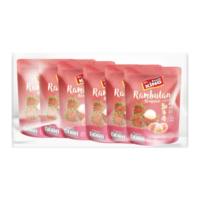 ราคา (แพ็ค 6 ห่อ) Fruit King Vacuum Freeze Dried Rambutan/Thongprasert JackFruit 50g. ฟรุ๊ตคิงเงาะอบกรอบ/ขนุนทองประเสริฐ (27573518173)