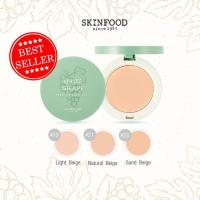 ราคา (แท้/พร้อมส่ง) Skinfood White Grape Fresh Light Pact แป้งองุ่น (5511224232)
