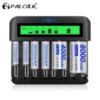 ราคา Palo Fast USB Charger 1.2V NI-CD/NI-MH Battery Charger สําหรับ 1.2V AA AAA CD แบตเตอรี่ (29263754922)