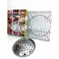 ราคา ตะแกรงปิ้งย่าง รุ่น if889 ifg889 สำหรับวางบนเตาแก๊ส ทุกยี่ห้อ มีถาดรองน้ำมัน ไม่เปื้อนไม่เลอะ ของแท้ ลัคกี้เฟลม (1223210646)