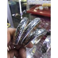 ราคา กำไลถมเงิน หน้ากว้าง1ซม. (12510094500)