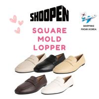 ราคา [SHOOPEN] รองเท้าโลฟเฟอร์แม่พิมพ์สี่เหลี่ยม 1.0 HPWWCDA01S (27563605182)