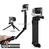 ราคา ไม้เซลฟี่ Selfie แบบ 3-Way สามารถสามารถใช้ได้ gopro , sj cam , กล้องแอคชั่นคอม (รุ่น X-119) (3662010520)