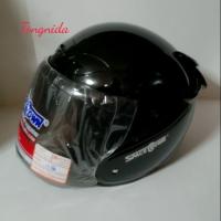 ราคา หมวก​กัน​น็อค​ เต็มใบ​เปิด​หน้า​ได้​ SPACE CROWN KNIGHT สีดำ สีเทา สีบรอนซ์ ส่ง Kerry Express (1789808864)