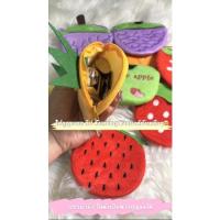 ราคา กระเป๋าใส่เหรียญพวงกุญแจ ใส่ของได้เยอะ ลายผลไม้ สุดน่ารัก (15351106569)