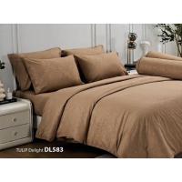 ราคา DL583 : TULIP DELIGHT (EMBOSS) ชุดเครื่องนอนทิวลิป รุ่นดีไลท์ (สีพื้น-อัดลาย) ผ้าปูที่นอน 3.5 , 5 , 6 ฟุต ผ้านวม (1485297755)
