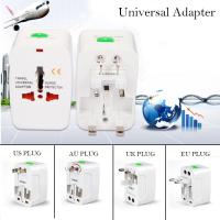 ราคา Universal Plug Travel Adapter หัวปลั๊ก เอนกประสงค์ (White) (1405809368)