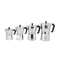 ราคา ซื้อ1แถม1 หม้อต้มกาแฟสด อะลูมิเนียม Moka Pot แบบพกพา หม้อต้มกาแฟแบบแรงดัน กาต้มกาแฟสด หม้อต้มกาแฟสด (28970740119)