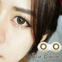 ราคา Pure (Vivi ) mini/big สายตา -00 ถึง -1000 brown gray black Pitchylens Sweety Plus Contactlens บิ๊กอาย คอนแทคเลนส์ (4218959260)