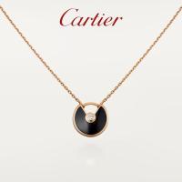ราคา Cartier Cartier flagship store Amulette rose gold gold gemstone diamond women's necklace [gift] (26280745645)