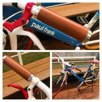 ราคา ‍♂️ปลอกแฮนด์จักรยาน หนังแท้ HandMade งาน custommade แนววินเทจ ทำมือ (24806364572)