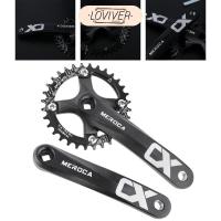 ราคา จักรยานพับ Crankset 104BCD จักรยาน BB 170 มม. ชิ้นส่วนกลวงอุปกรณ์ขี่จักรยาน (40550715375)