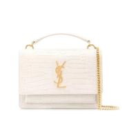 ราคา กระเป๋า YSL/Sunset Bag/Chain/Wallet/Handblack Shoulder Bag/กระเป๋าผู้หญิง/White 100%ของแท้ (28427772292)
