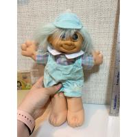 ราคา ตุ๊กตา Trolls lucky doll vintage Russ doll ชุดมอม ของแท้ สภาพ97% (18983502725)