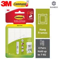 ราคา 3m Command White Large Picture Hanging Strips Value pack (ถือได้ถึง 7กก.) (10ชุด/แพ็ค) กาวติดผนัง (22743365361)