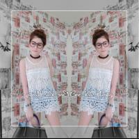 ราคา ****. New***เสื้อลูกไม้ต่อบนเปงผ้าบุ้งนิ่มหน้าหลังเปงลูกไม้สวยๆๆๆผ้าดี สีตามแบบค่ะ ขาว ชม ดำ อก (45617771)