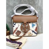 ราคา TORY BURCH Miller Clear Printed Crossbody (9813493053)