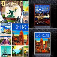 ราคา แม่เหล็กติดตู้เย็น มิชิแกน อะครีลิค 2×3 นิ้ว Souvenir Acrylic Fridge Magnet USA Michigan 2x3" (7741558352)