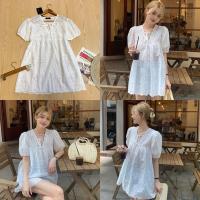 ราคา LILY เดรสกระโปรง ผ้าลูกไม้เนื้อผ้าดีใส่สบาย ดีเทลน่ารัก ใส่เที่ยว ใส่ทำงาน เดรสสวยๆ เดรส เดรสน่ารักๆ (29380844836)