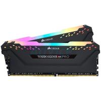ราคา RAM DDR4(2666) 16GB (8GBX2) Corsair Vengeance RGB PRO Black (CMW16GX4M2A2666C16) (2892605163)