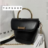 ราคา TOPSHOP กระเป๋า สะพายข้าง crossbody bag สีดำ ป้ายห้อย (4541281911)