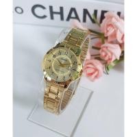 ราคา นาฬิกา Casio แท้ รุ่น LTP-V004G-1B ,LTP-V004G-9B นาฬิกาข้อมือผู้หญิง สายแสตนเลสสีทอง - ของแท้ 100% รับประกันสินค้า 1 ปี (5620653947)