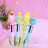 ราคา ปากกาหลากสีในแท่งเดียวปากกาลายการ์ตูน มี6สีในแท่งเดียว (4877162935)