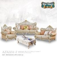 ราคา AZALEA-I : ชุดโซฟาหลุยส์ 3ชิ้น (3+2+1ที่นั่ง) พร้อมหมอนอิงและโต๊ะกลางสุดหรู รุ่น “อะเซเลีย-1" (2594859652)