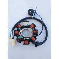 ราคา Stator coil ฟิลคอยล์ มัดไฟ จานไฟ มัดข้าวต้ม เครื่องยนต์จีนทรงเวฟ รถเรียวก้า110ซีซี,เรียวก้า125ซีซี Ryuka110,125cc (14237502563)