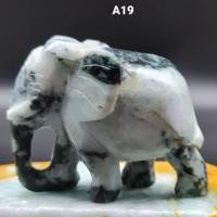 ราคา ช้างหยก ช้างมงคล หยกแท้ หยกพม่า(A19) (12231944304)