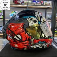 ราคา หมวกกันน็อค Bilmola รุ่น Veloce ลาย ZOMBIE RED (8213738665)