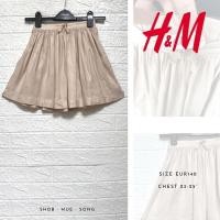 ราคา H&M ชุดเด็ก กระโปรง เด็ก ผ้าลินินผสม สีชมพูอ่อน มือสอง (8076380050)