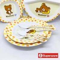 ราคา Rilakkuma -ฟีลกู้ด จานชามเมลามีน ลายการ์ตูน ริลัคคุมะ Superware ศรีไทยซุปเปอร์แวร์ [ขายเป็นชิ้น/เลือกรหัสสินค้า] (20792291014)