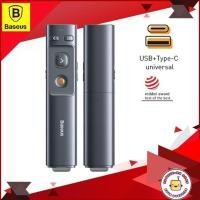 ราคา พร้อมส่ง Baseus รีโมทพรีเซนไร้สาย Type c + USB Wireless Remote Control Presentation Laser Pointer PPT (28683929379)