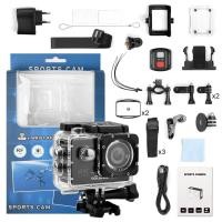 ราคา กล้องติดหมวกกันน็อคกันน้ำรุ่น Sport Cam 4K UHD with WIFI (Sports / Action Camera) กันน้ำ 30m (20588511976)