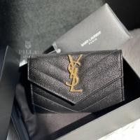 ราคา [พร้อมส่ง] New YSL envelope wallet กระเป๋าตังค์ YSL (27763607696)