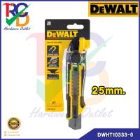 ราคา DeWALT มีดคัตเตอร์อเนกประสงค์ Snap-off ขนาด 25mm. รุ่น DWHT10333-0 (8558904974)