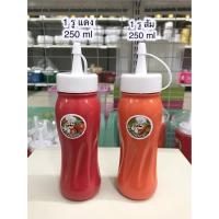 ราคา ขวดซอสพลาสติก ขวดซอสมือบีบ 1 รู (MY CHOICE) สีแดง/ส้ม Pioneer (PNB) 500ml. / 700ml. / 900ml. (10362644673)