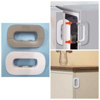 ราคา ✨ ล็อคตู้เย็น แก้ยางเสื่อม ปิดไม่สนิท ล็อคประตู ล็อคตู้ กันเด็กเปิด ไม่ต้องเจาะ เทปกาว 3M ในตัว รุ่นอัพเกรดปลดล็อคง่าย ✨ (26282258795)