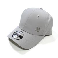 ราคา พร้อมส่ง✨หมวก NY New Era สีเทา โลโก้เหล็ก ของแท้ (398860554)