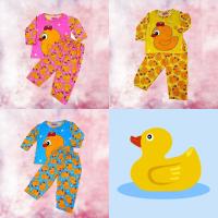 ราคา ชุดนอนเด็ก แขนยาวขายาว ลายเป็ด (5434984974)