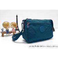 ราคา Lingky กระเป๋าสะพายข้าง ผ้าร่มแบบใหม่ สไตล์คิปลิงค์ สปอร์ตดีไซด์ ตัดเย็บดี ไซด์ 7.5นิ้ว มีช่อง2 ซิป LK-08 (รุ่นใหม่) (16256146033)