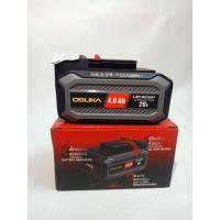 ราคา OSUKA แบตเตอรี่ รุ่นใหม่ 20V 4.0Ah ก้อนใหญ่ มีปุ่มกดเช็คสถานะแบต สามารถใช้กับเครื่องมือแบต OSUKA ทุกรุ่น (27905882778)
