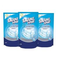 ราคา ไลปอนเอฟ น้ำยาล้างจานสูตรอนามัย สีฟ้า แบบถุงเติมขนาด 550มล * แพค3 (24265443226)