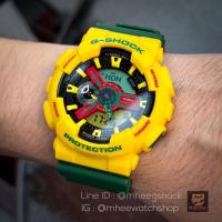 ราคา G-Shock Ga-110RF-9A Rasta Rafarian very rare item discontinued (4879208833)