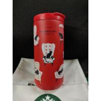 ราคา Starbucks กระบอกน้ำสแตนเลส Holiday Black Cat 12oz. ของแท้ (6365186965)